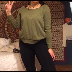OLIVE PACSUN PLAIN CREW NECK
